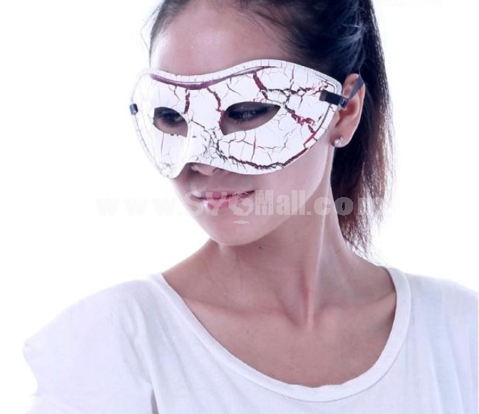 10pcs Halloween/Custume Party Mask Crack Mask Half Face 20g