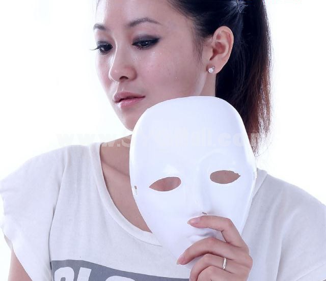 10pcs Halloween/Custume Party Mask Doodled White Mask