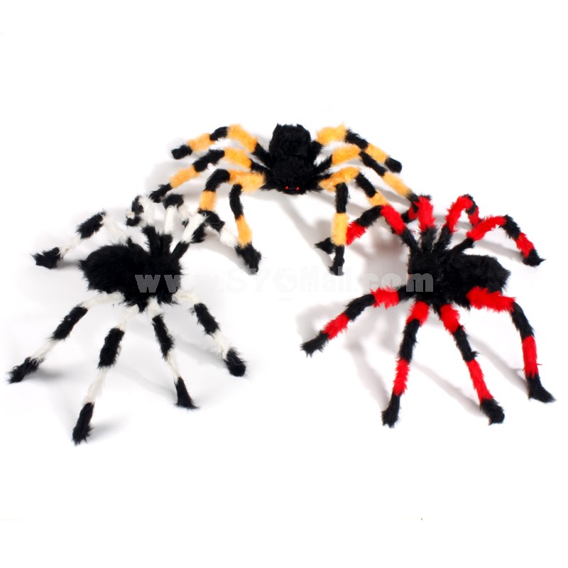 Creative Holloween Lint Spider 30CM 2PCs