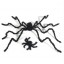 Creative Holloween Black Lint Spider 2M