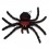 Creative Holloween Prank Toys PE Simulation of Spider 5PCs