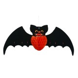 Wholesale - Creative Holloween Decor Bat Pattern Hanging Lantern