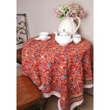 Wholesale - Stylish Elegant Style Square Flax Tablecloth