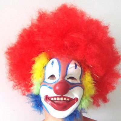 http://www.orientmoon.com/73529-thickbox/halloween-christmas-masquerade-mask-custume-mask-latex-clown-mask-with-red-afro-look-wig.jpg