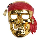 Wholesale - Halloween/Christmas Masquerade Mask Custume Mask - Electroplate Pirate Mask