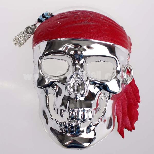 Halloween/Christmas Masquerade Mask Custume Mask -- Electroplate Pirate Mask