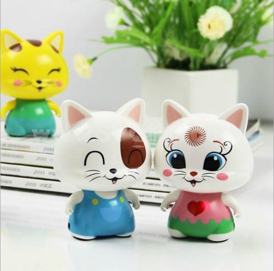 Cute Portable Cartoon Cat USB Mini Cellphone/Mobie Speaker