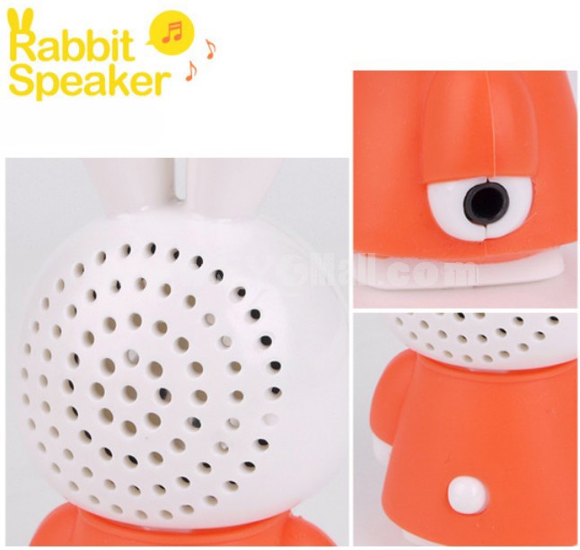 Cute Mini Cartoon Rabbit Mini USB Speaker
