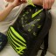 Navy Stripe Style Fluorescence Color Backpack