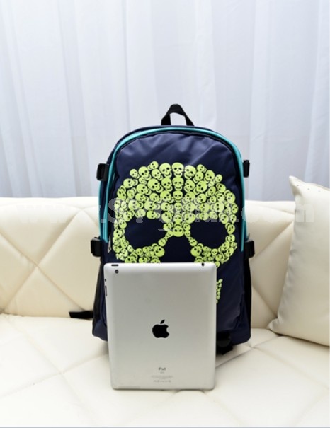 Punk Style Skull Backpack