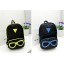 Korean Cute Cartoon Glasses Nylon Backpack Schoolbag