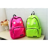 Wholesale - Hot Sale OX Korean Robot Fluorescence Color Backpack Schoolbag