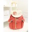 Sweety Simple Pot Design Canvas Backpack Schoolbag