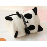 Wholesale - Cute Cartoon Panda Pola Fleece Air-condition Blanket Cushion