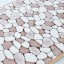 CORAL FLEECE Rock Pattern Memory Foam Water Absorption Bathroom Non-Slip Mat Door Mat E145 60*41Cm