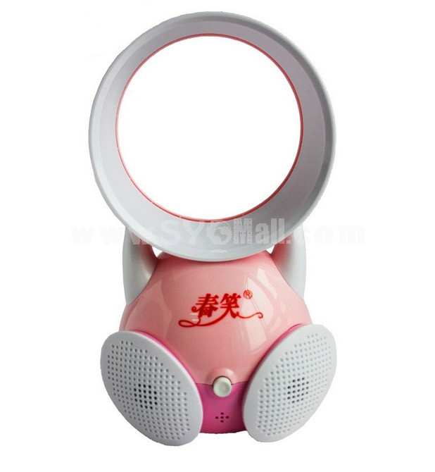Speaker & Mini Bladeless Fan 2 in 1 USB/MP3/Computer Speaker