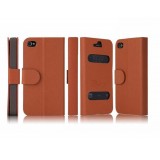 Wholesale - Stylish Fahion Flip Case Cover Protector Skin for iPhone 4/4s