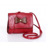 Wholesale - Charming Stylish Drum Pattern Bowknot PU Bag Shoulder Bag Messenger Bag DL221