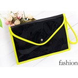 Wholesale - Charming Stylish PVC Envelope Link Chain Pattern Handbag Shoulder Bag DL542
