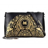 Wholesale - Charming Retro Pringting Envelope Pattern PU Bag Shoulder Bag Messenger Bag DL526