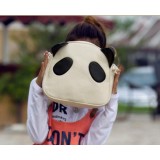 Wholesale - Charming Stylish Cute Panda Head Pattern PU Bag Backpack DL133