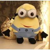 Wholesale - DESPICABLE ME The Minions 3D Eyes Plush Toy Stuffed Animal - Two Eyes Smile 30cm/12Inch Tall