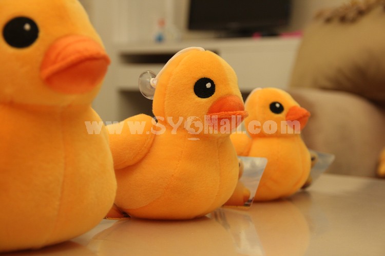 30*18CM/12*7" HK Faddish Yellow Duck Culture Propaganda Plush Toy Free Shipping
