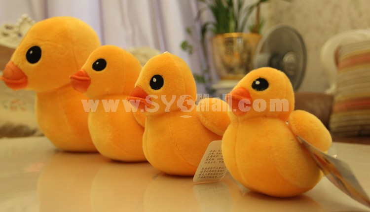 18*12CM/7*5" HK Faddish Yellow Duck Culture Propaganda Plush Toy Free Shipping
