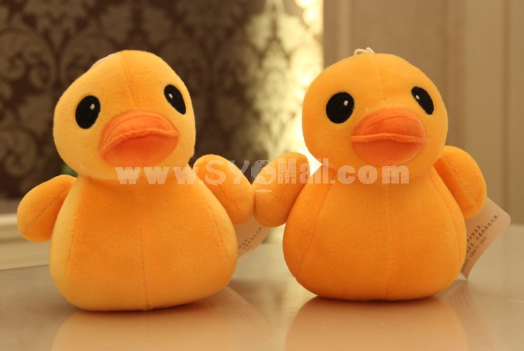 20*16CM/8*6" HK Faddish Yellow Duck Culture Propaganda Plush Toy Free Shipping
