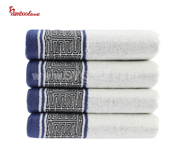 76×34cm Bamboo Fiber Soft Towel M023