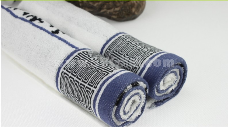 76×34cm Bamboo Fiber Soft Towel M023