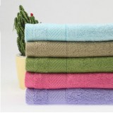 Wholesale - 2PCS 34*34cm Bamboo Fiber Soft Hand Towel M003