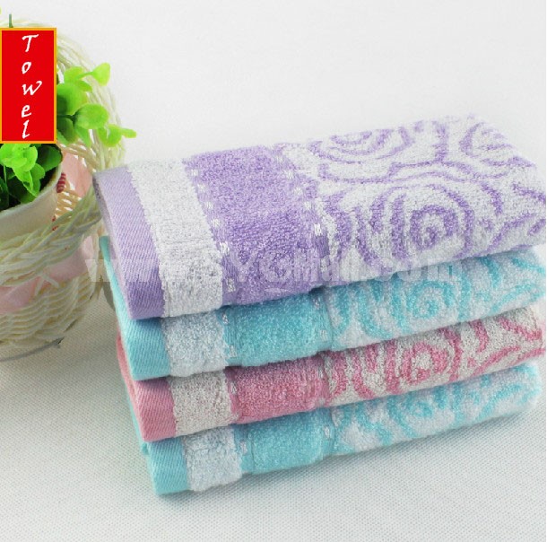 34*34cm Bamboo Fiber Soft Hand Towel M038
