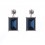 Exquisite Swarovski Element Crystal Pattern 18K Gold Plating Drop Earring