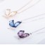 Women's Swarovski Element Exquisite Crystal Butterfly 18K Gold Plating Choker