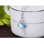 Swarovski Element Cute Girl Crystal Jewelry Set(One Necklace & A Pair of Earrings)