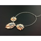 Wholesale - Stylish Exaggerate Luxurious Shiny Color Alloy with Resin/Rhinestone Women Necklace Choker