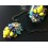 Exaggerate Luxurious Shiny Color Alloy with Resin/Rhinestone Women Jewelry Set (Choker and Bangle)
