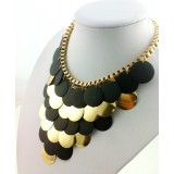 Wholesale - Exaggerate Luxurious Shiny Color Punk Pattern Alloy with Resin/Rhinestone Women Necklace Choker