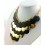 Exaggerate Luxurious Shiny Color Punk Pattern Alloy with Resin/Rhinestone Women Necklace Choker
