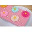 Daisy Pattern Rhinestone Phone Case Back Cover for iPhone4/4S iPhone5