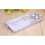 Crystal Loving Heart with Tassels Pattern Rhinestone Phone Case Back Cover for iPhone4/4S F0005