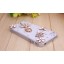 Crystal Dancing Girl Pattern Rhinestone Phone Case Back Cover for iPhone4/4S F0015