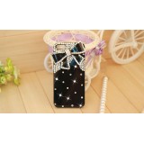 Wholesale - Bling Bling Big Bowknot Pattern Rhinestone Phone Case Back Cover for iPhone5 F0025