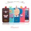 Lovely Pattern Silicone Case for iPhone5 