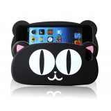 Wholesale - Lovely Black Cat Pattern Plastic Case for iPhone5