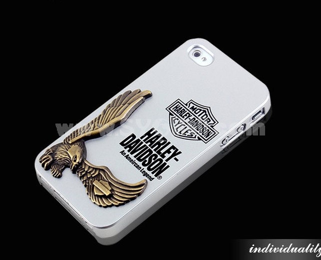 Eagle Celature Pattern Metal Case for iPhone4/4s