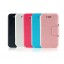Simple PU Leather Pattern Case with Card Slot for iPhone4/4s