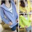 2013 New Arrival Solid Color Long Sleeve Hoodie