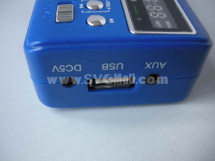 WS-239 Mini Portable Multi Card Reader Speaker with FM Radio